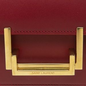 Saint Laurent. red bag